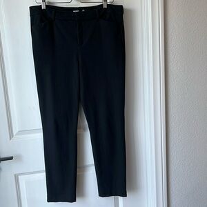 Old Navy Black Pixie High Rise Pant Sz 14